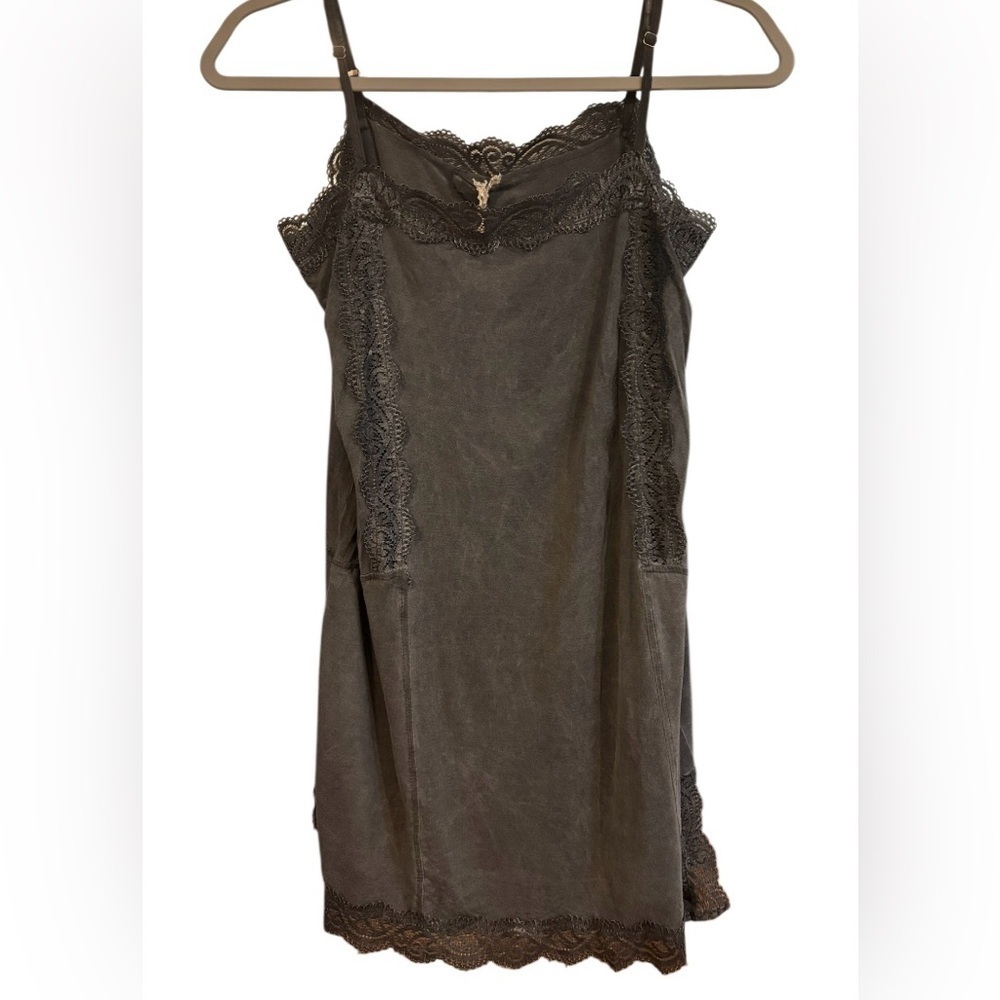 POL Slip dress/Tunic with lace details NWT